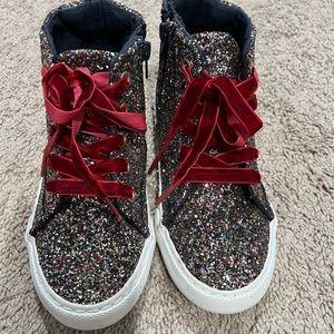 Olivia Miller girl glitter keds